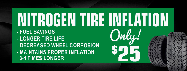 nitrogen tire inflation